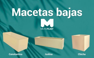 Nuestros modelos de macetas bajas